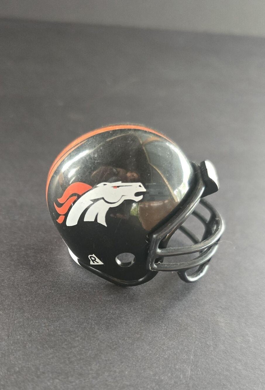 Denver Broncos Helmet Blue NFL Football Riddell Mini Collectible
